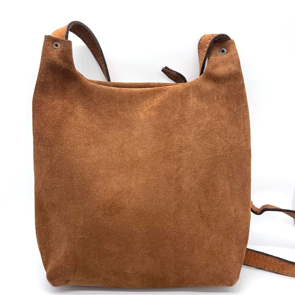 Vintage Suede Thunder Bird Cross Body Slim Bag - Picture 11 of 14